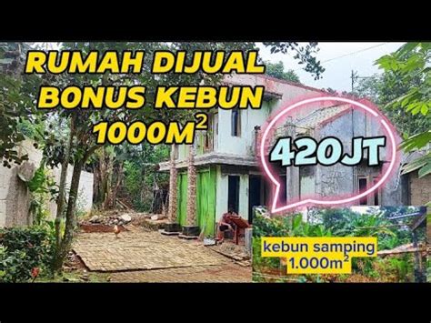 Rumah Dijual Dua Lantai Lt M Hrg Jt Nego Lok Kp Menteng Desa