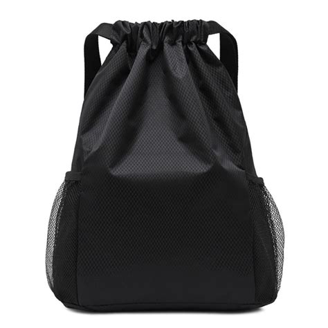 Drawstring Pocket Backpack Large Capacity Drawstring Fitness Sports Bag ...