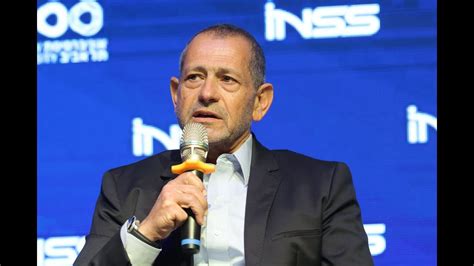 Inss Annual Conference Interview With The Former Head Of The Israel