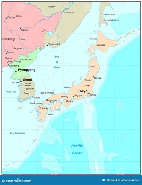 Kaart Van Japan 4