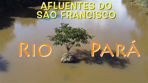 Rio Pará Afluentes do São Francisco YouTube