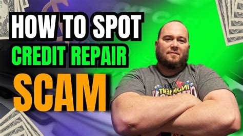 How To Spot A Credit Repair Scam Youtube