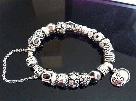 Full silver Pandora bracelet | Pandora jewelry, Pandora charms, Pandora ...