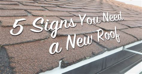 5 Signs You Need A New Roof The Craftsman Blog