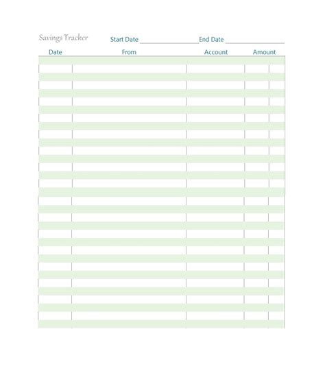 40 Savings Goal Trackers Savings Spreadsheets Templatearchive