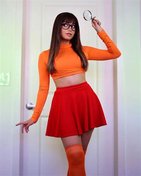 Beautiful Velma Cosplay Velma Costume Sexy Velma Halloween Costume