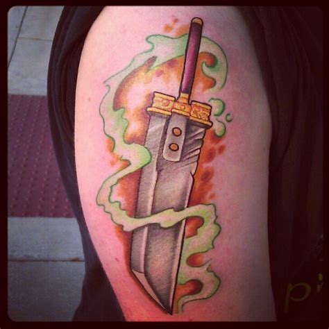 Buster Sword tattoo by dlb6981 on DeviantArt