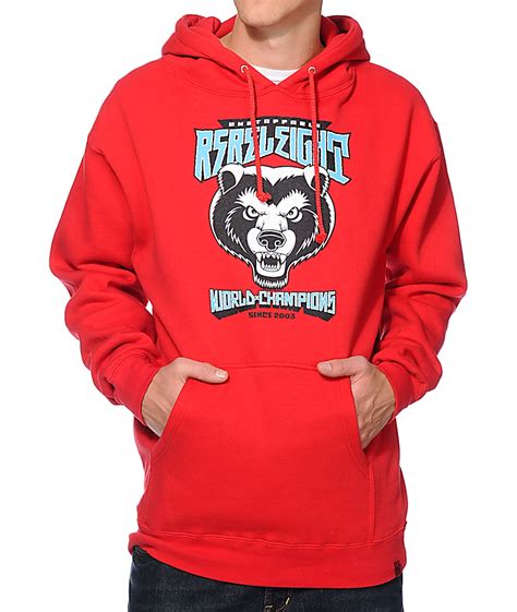 Rebel8 Unstoppable Red Pullover Hoodie Zumiez