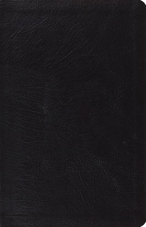 ESV Large Print Thinline: - Genuine Leather Black, Bible | Ligonier ...