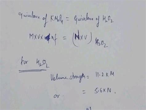 Molarity Of Ml Kmno In Acidic Medium Which Can Oxidise Ml Of