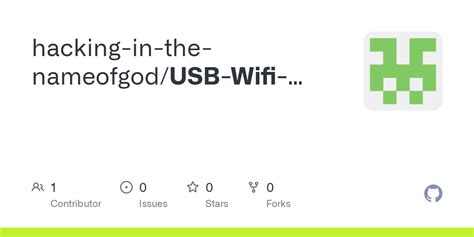 GitHub Hacking In The Nameofgod USB Wifi Pwd Stealer