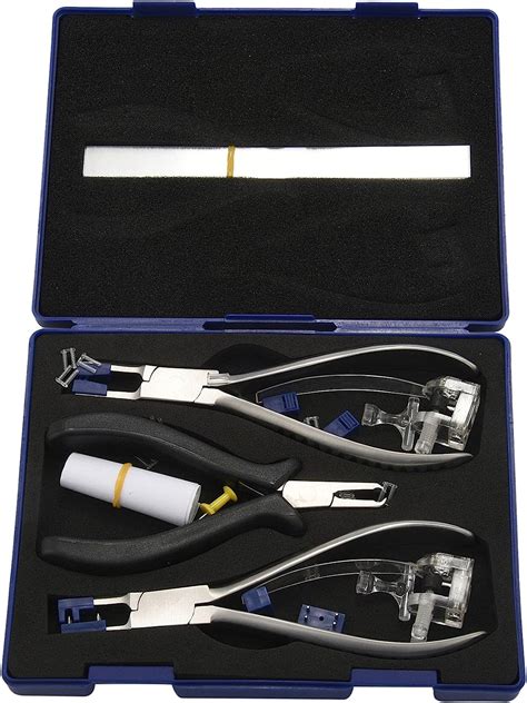 Eyeglass Tool Kit Rimless Eyeglasses Repair Disassembly Pliers Tools Set For Glasses Fix