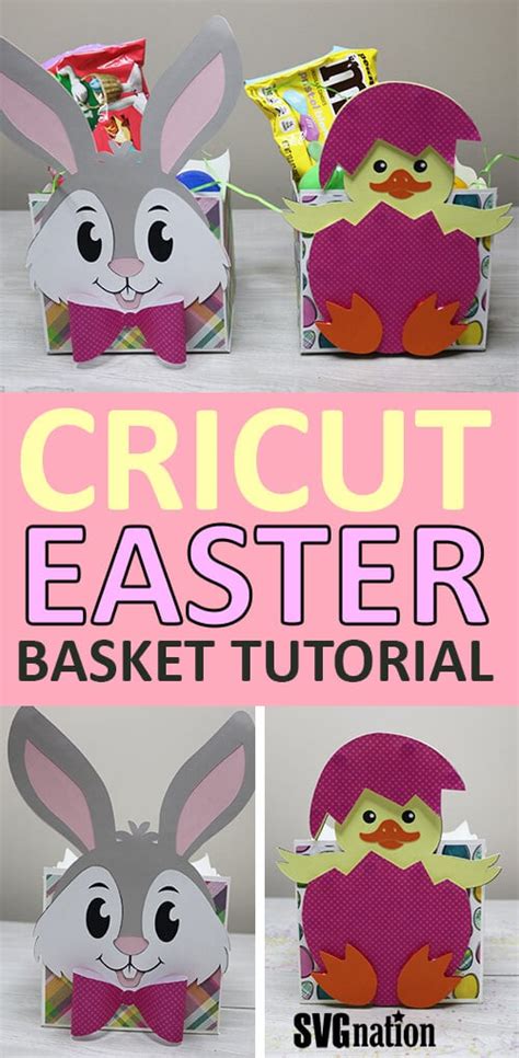 Cricut Paper Easter Basket SVG