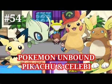 POKEMON UNBOUND WALKTHROUGH HOW TO GET PIKACHU POKEMON CELEBI YouTube