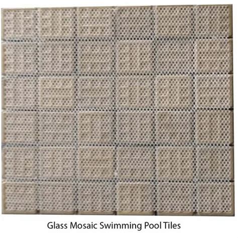 Blue Glass Mosaic Swimming Pool Tiles Thickness Mm At Rs Square