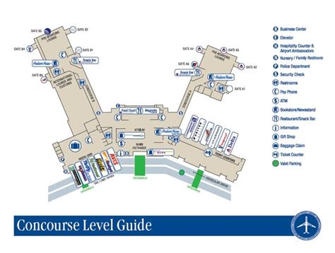 Myrtle Beach Airport Terminal Map