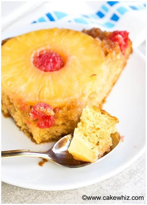 Homemade Pineapple Upside Down Cake - CakeWhiz