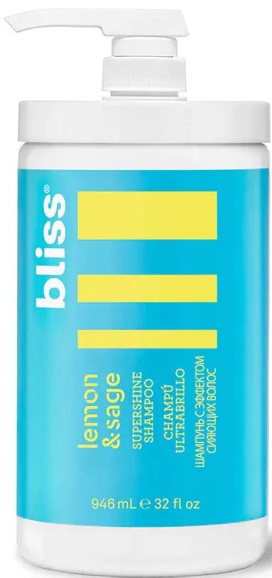 Bliss Lemon And Sage Supershine Shampoo Ingredients Explained