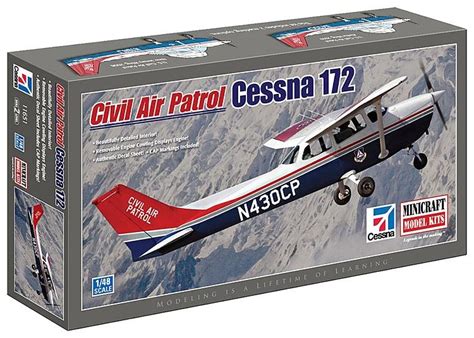 Cessna 172 Civil Air Patrol · Minicraft Model Kits · 581651 · 148