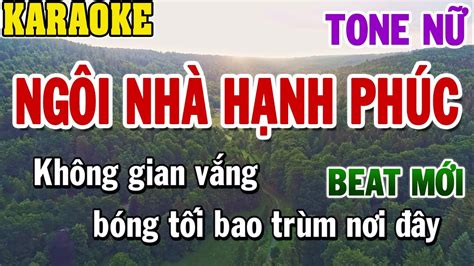 Karaoke Ng I Nh H Nh Ph C Tone N Lyric Chu N Youtube