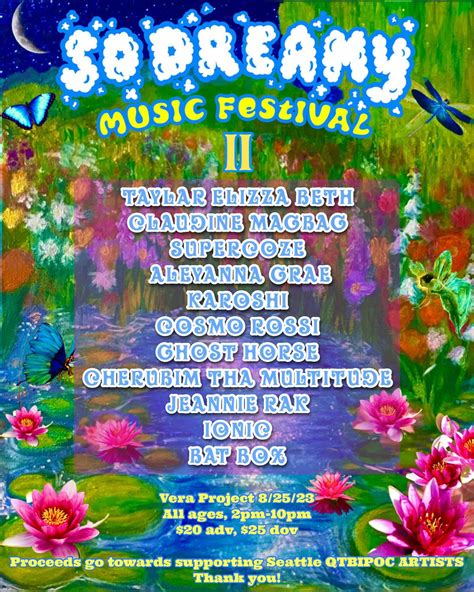 So Dreamy Music Festival II at Vera Project in Seattle, WA - Friday