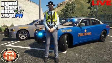 GTA LSPDFR Georgia State Patrol H E A T Unit Night Patrol NVE 57584