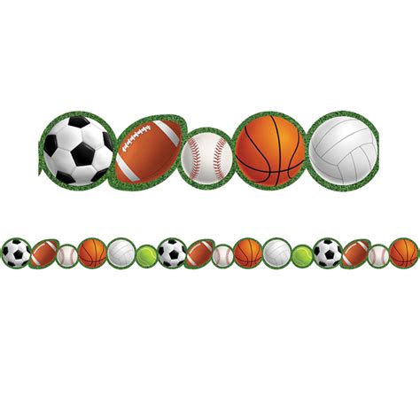Sports Theme Border Templates Sports Border Vector Art, Icons, And