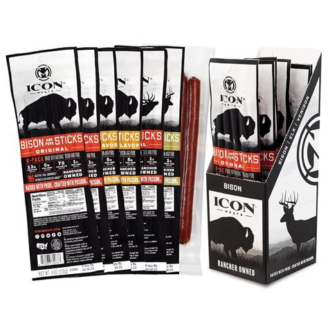 Amazon.com: ICON Meats Snack Sticks Sampler, 6 Pack High Protein Snacks