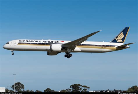 9V SCR Singapore Airlines Boeing 787 10 Dreamliner Photo By Andrew