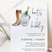 Editable Vow Renewal Invitation Still The One Anniversary Party