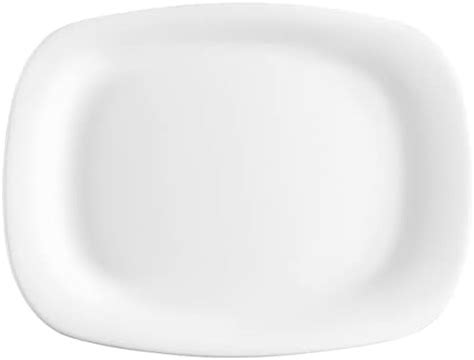 Bormioli Rocco Parma White Rectangular Serving Plate Set Serving