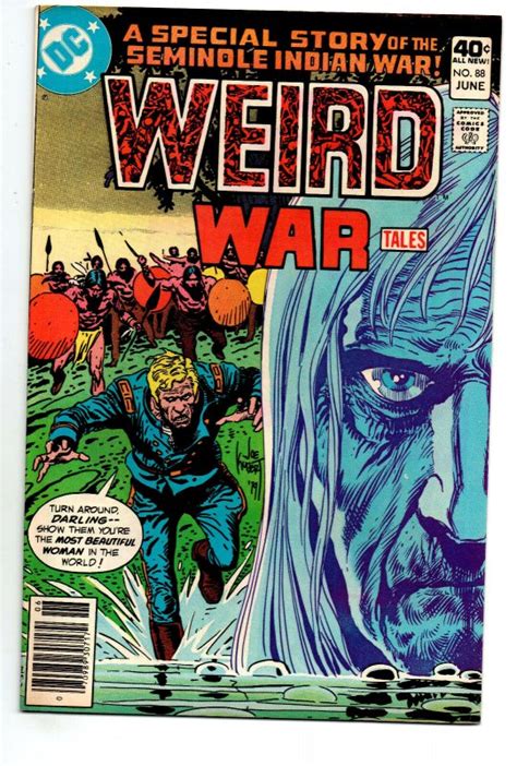 Weird War Tales 88 Newsstand Horror 1980 FN VF Comic Books