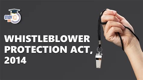 Whistleblower Protection Act Features Challenges