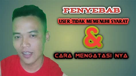 Cara Mengatasi Pelanggaran Facebook User Tidak Memenuhi Syarat YouTube