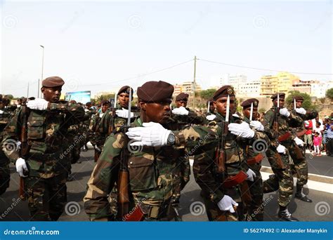 Divisi N Del Ej Rcito De Cabo Verde Fotograf A Editorial Imagen De