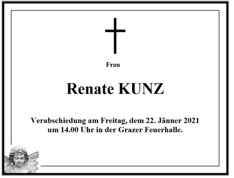 Renate Kunz Bestattung Graz