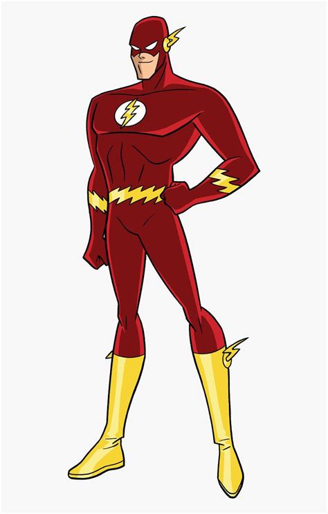 Flash Png Image File - Animated Justice League Flash, Transparent Png ...