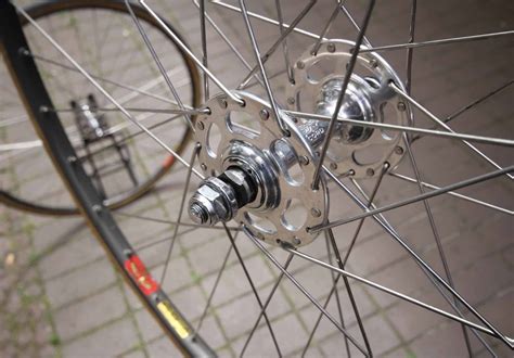 Campagnolo Record Pista Hubs Mavic Gp4 Track Wheelset