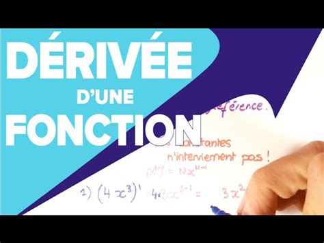 Applications De La D Rivation Exercices