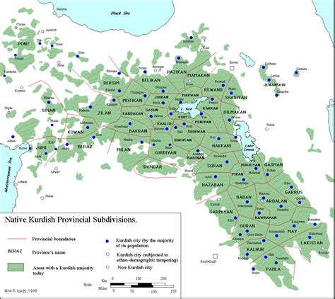 Kurdistan Maps