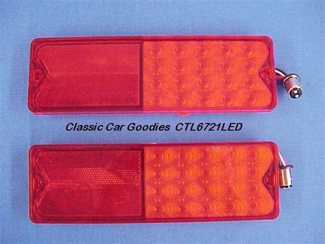 Buy 1970 1972 Chevy Truck Led Tail Light Inserts 2 1971 Blazer In