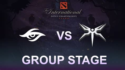 The International Secret Vs Mineski Game Group Stage Ti Fr