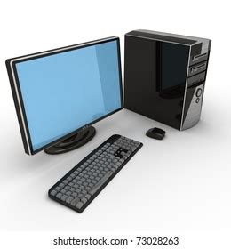 3d Desktop Computer Royalty Free Vector Image VectorStock 56 OFF