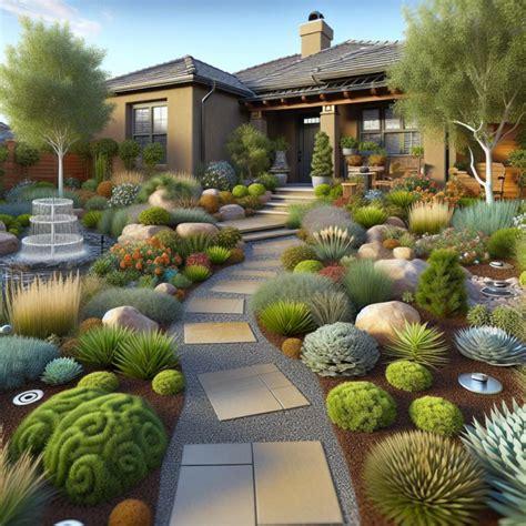 Xeriscaping Principles For Home Gardens Planning Soil Water And