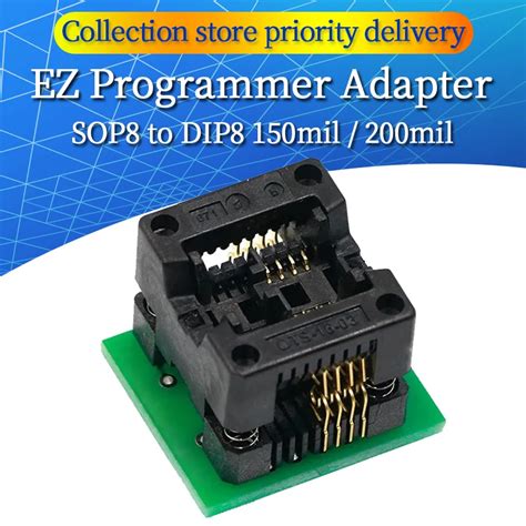 Soic Sop To Dip Ez Programmer Adapter Socket Converter Module Mil