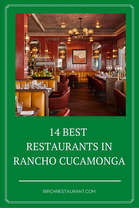 Best Restaurants In Rancho Cucamonga Ca Updated