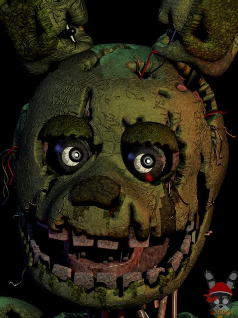 C4dfnaf Springtrap Icon Ucn By Darkytherabbit On Deviantart