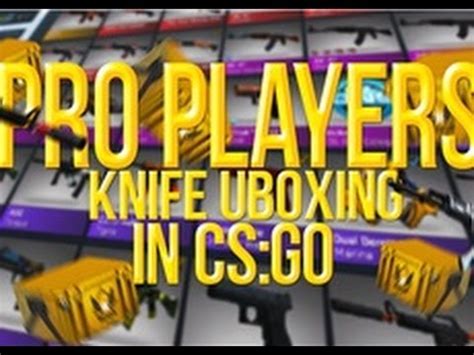 Cs Go All Pro Players Knife Unboxings Ft Pasha Zeus Moe More