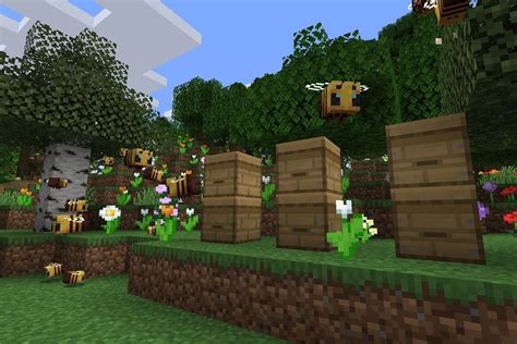 Bees Have Finally Made Their Way Into Minecraft This Minecraft Bee Guide Will Help You Find Bee