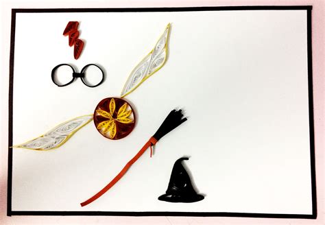 Harry Potter Quilling Quilling Paper Quilling Cards Quilling Designs